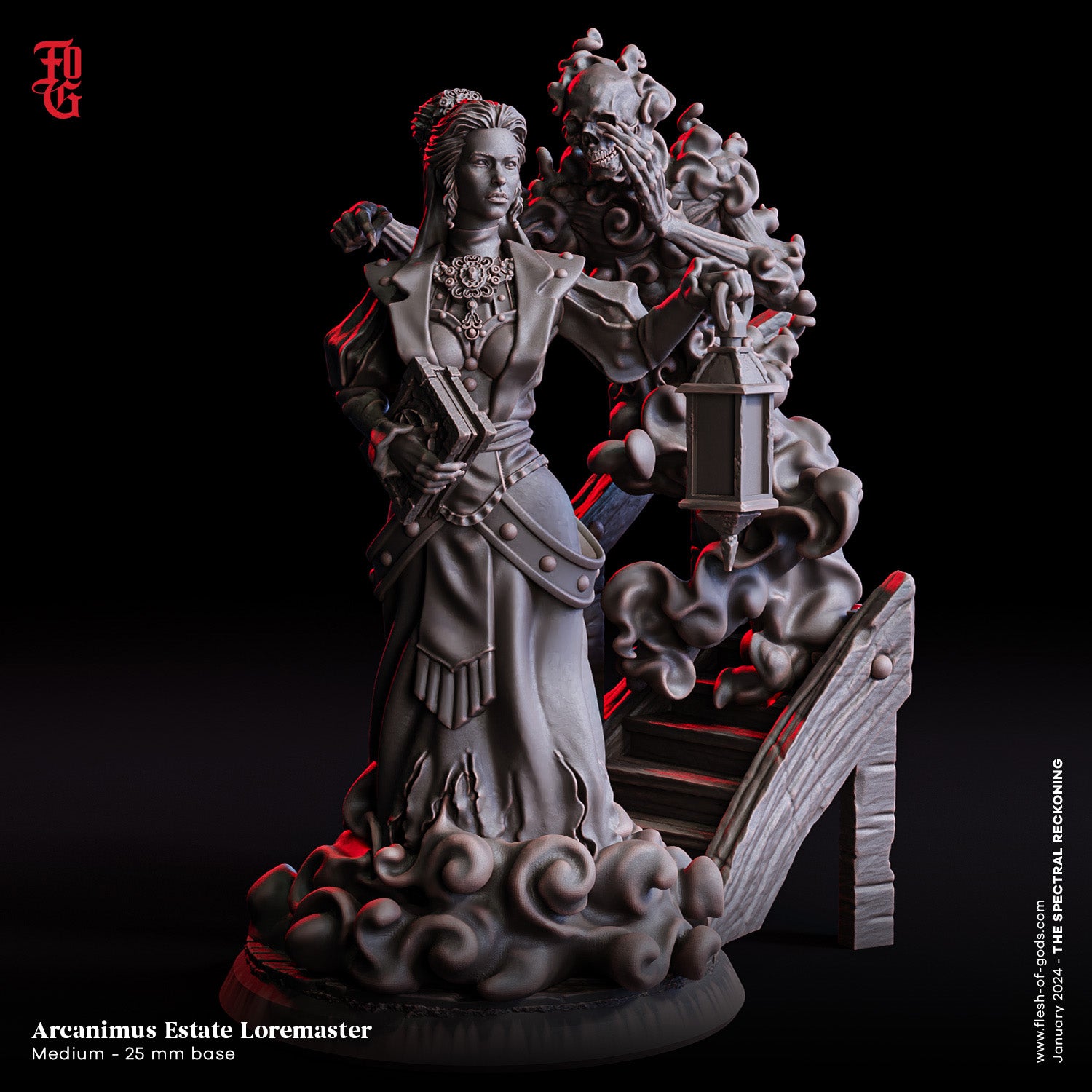 Arcanimus Estate Loremaster - The Spectral Reckoning PT 1 - Flesh of the Gods - Wargaming D&D DnD