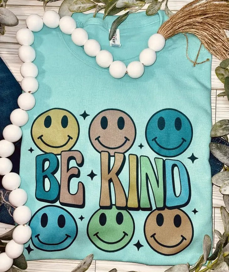 Be Kind Smileys tee