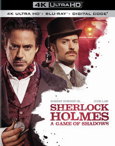 Sherlock Holmes: Game of Shadows (2011) Vudu or Movies Anywhere 4K code