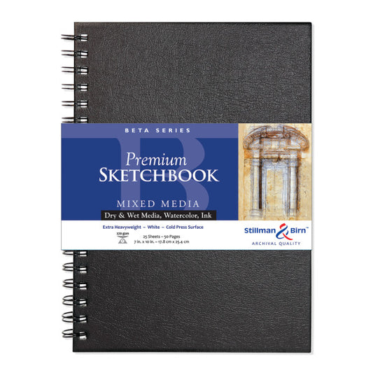 Crescent RendR Softcover Lay Flat Sketchbooks