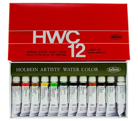 108 Colors Holbein Watercolor Paint Set 5ML Tubes For Artists Painter –  AOOKMIYA