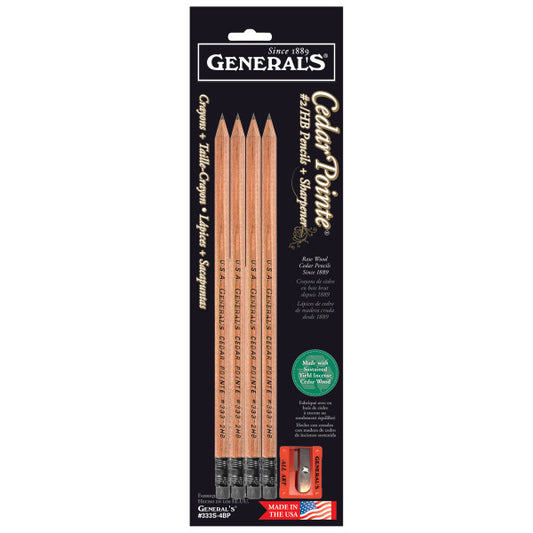 Camel HB CA-P4 Natural Wood Pencils — The Gentleman Stationer