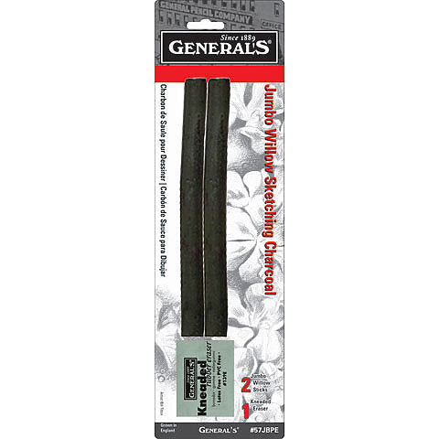General Pencil - Peel & Sketch Charcoal Pencil Set