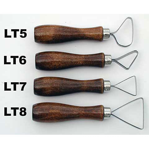 Art Advantage® 9 Piece Stained Wood Pottery Tool Kit w/Fettling Knife