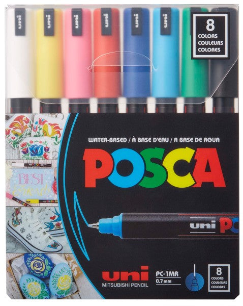 POSCA Acrylic Brush Paint Markers – Odd Nodd Art Supply