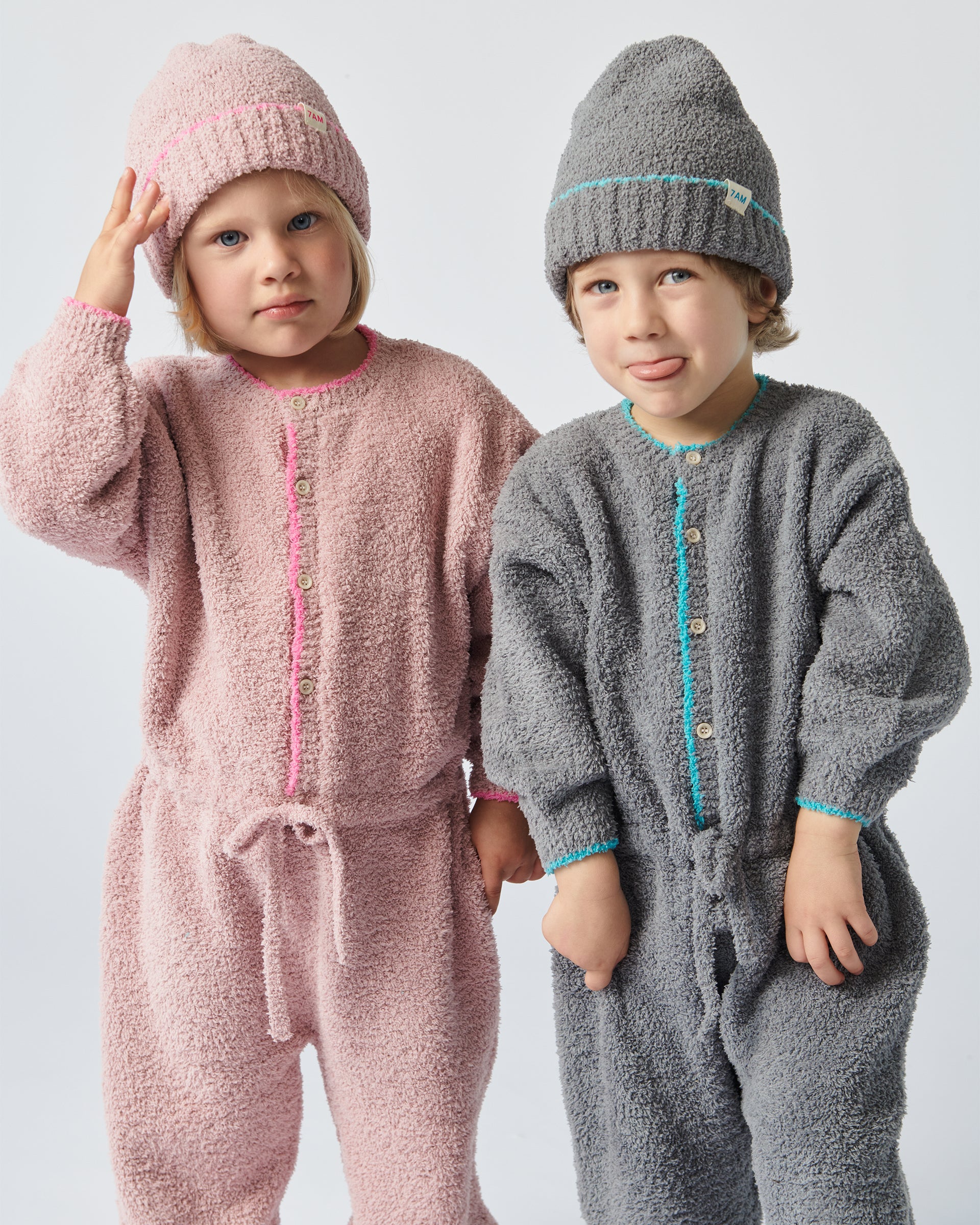 Fuzzy Letter Lounge Sleepwear For Kids And Tweens