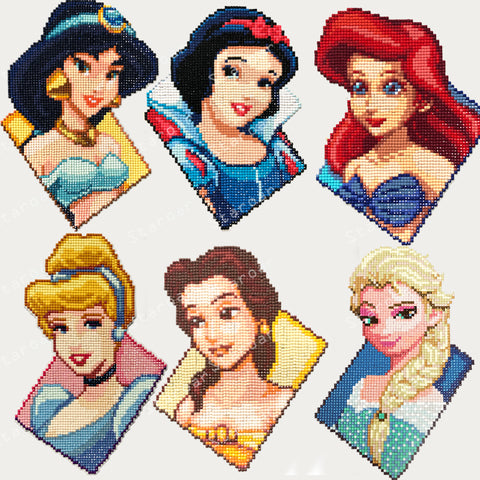 Staroar diamond painting sticker Disney princess