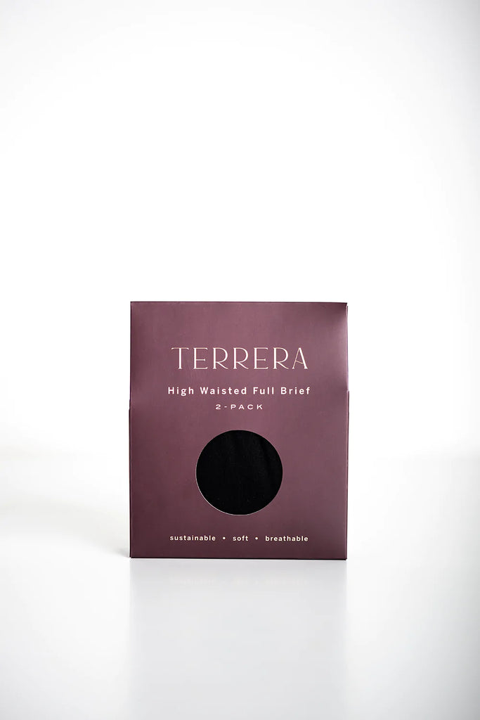 Terrera Seamless Bamboo 2-Pack High Waisted Underwear