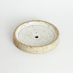 Ceramic soap dish: IVORY DOTS