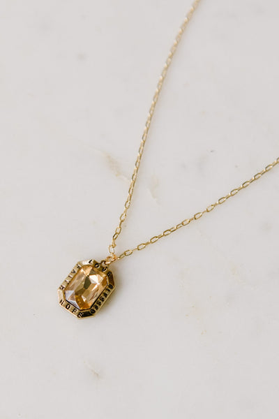 Dreamer Necklace in Gold - Onyx & Oak Boutique