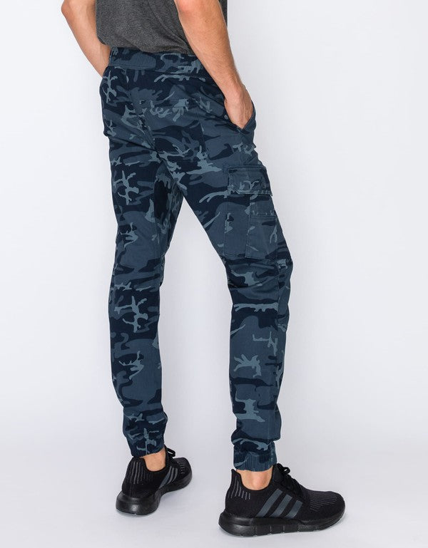 Gotta Go Cargo Jogger Pants (Navy – Luxe Label