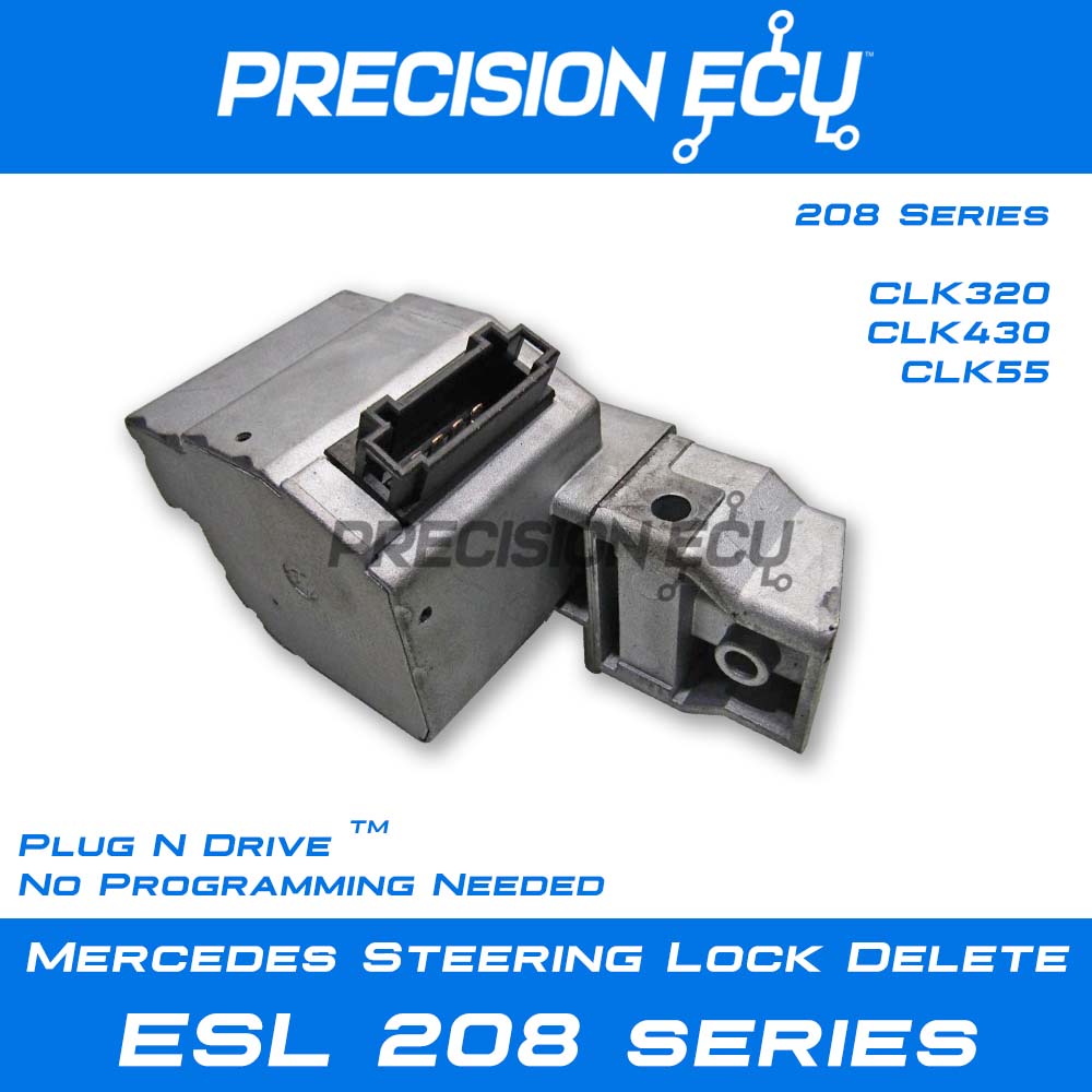 Mercedes 208, CLK Series ESL (Steering Lock) Delete Service — Precision ECU