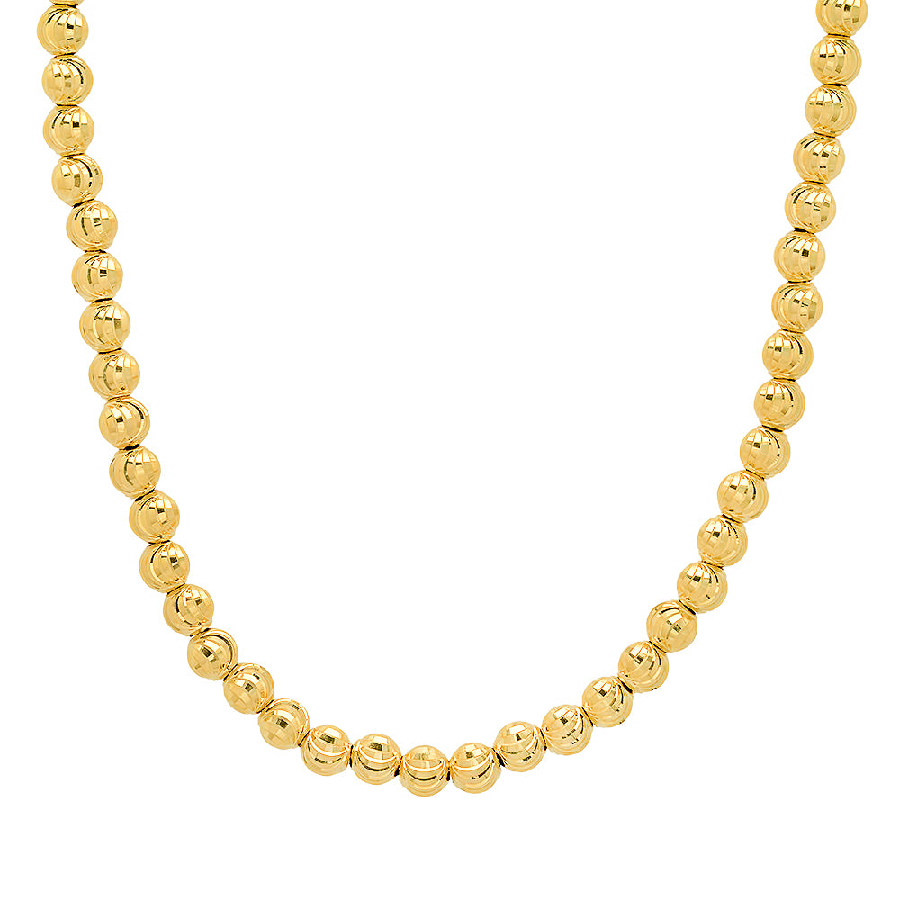 diamond moon cut chain