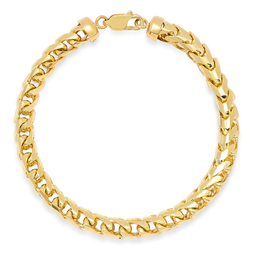 The Ultimate Guide to Solid Gold Diamond Cut Franco Chains