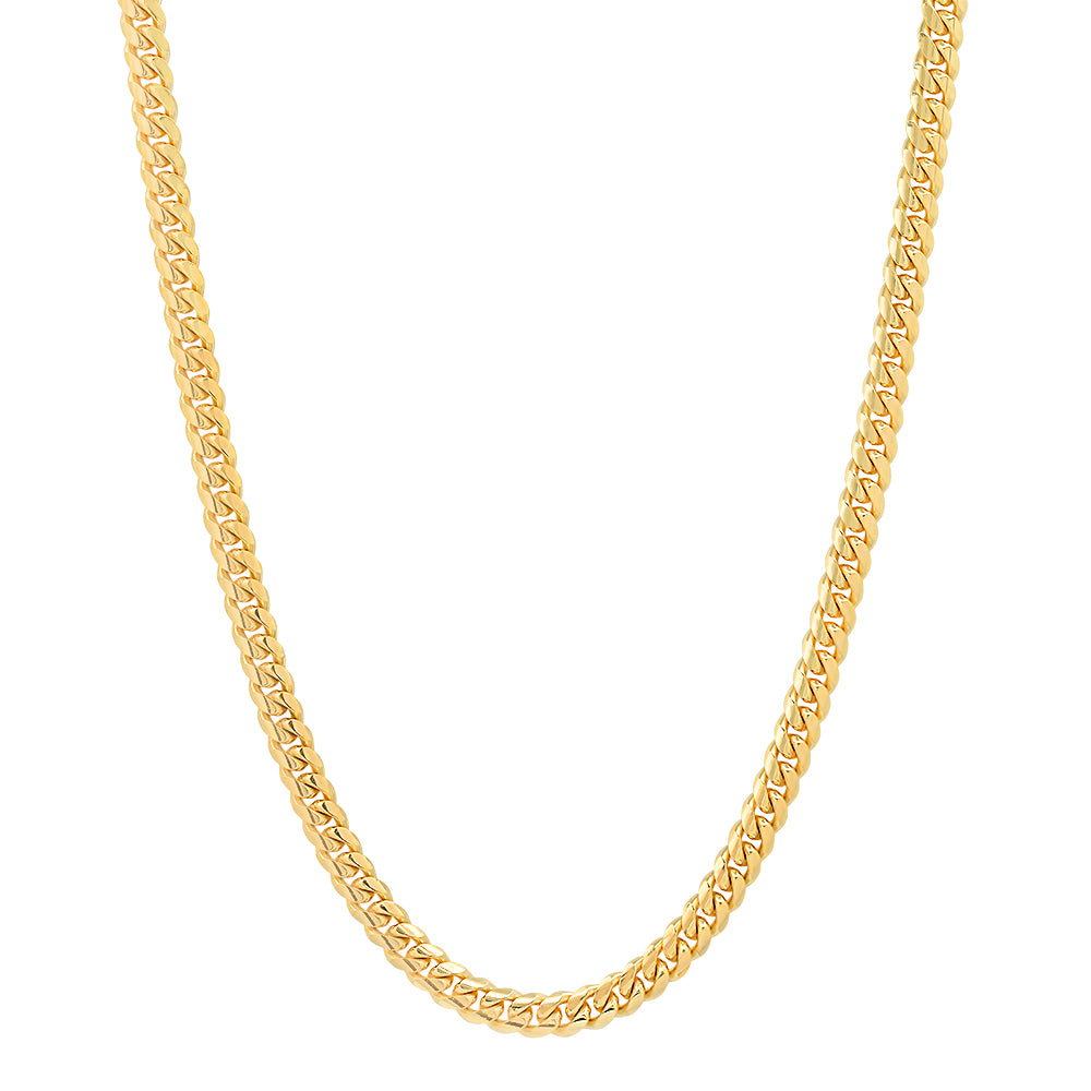 Doves by Doron Paloma Small Cuban Link Chain Necklace, 4mm