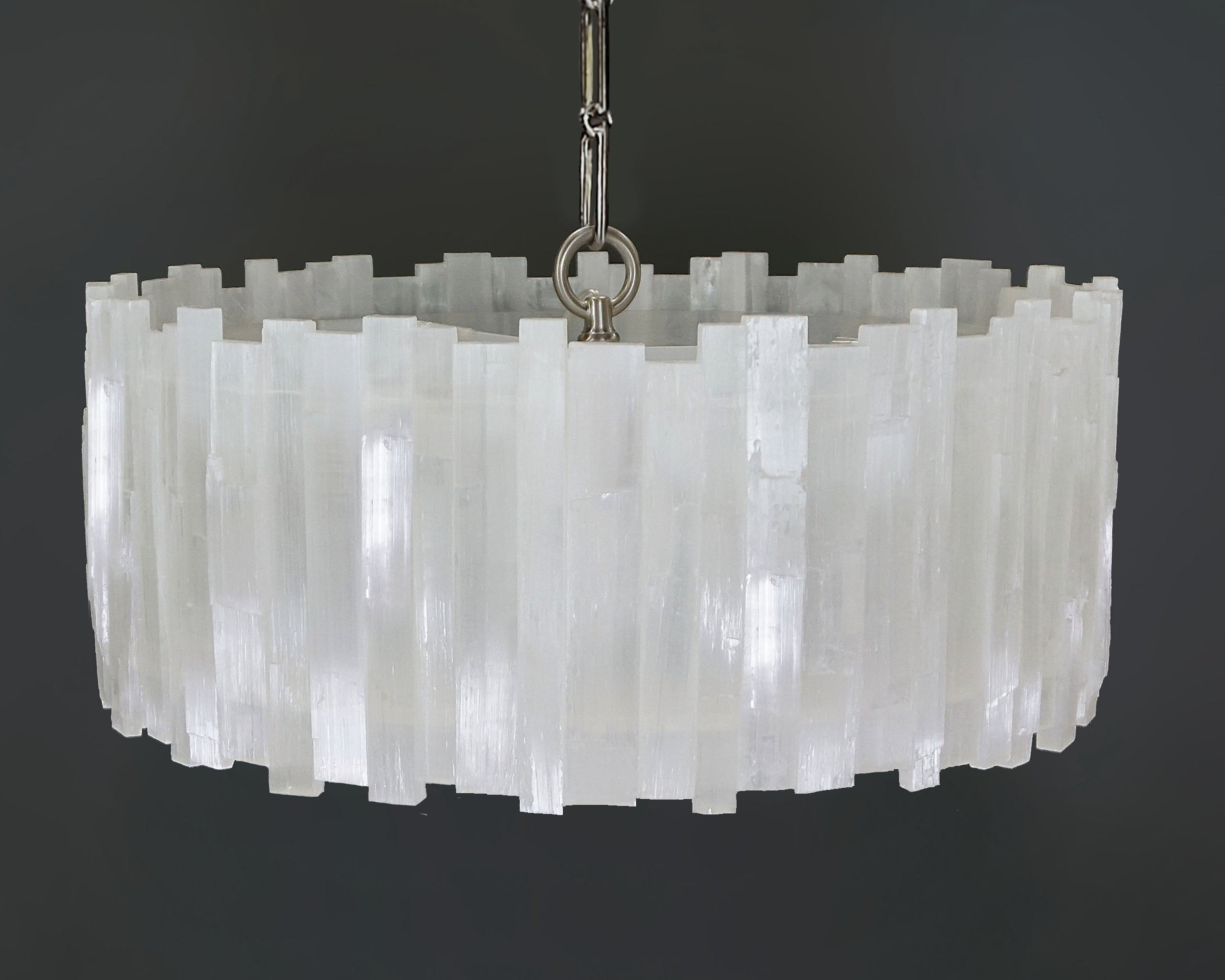 selenite light fixture