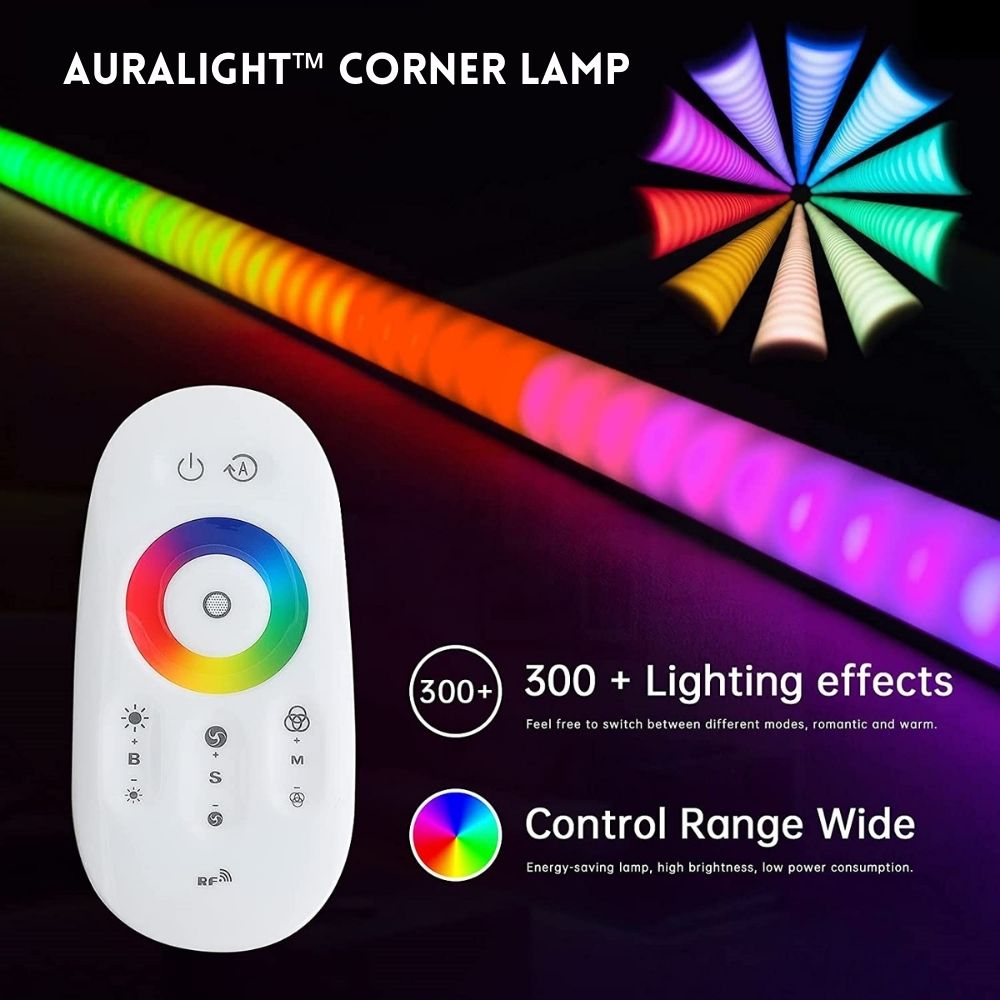 Auralight™ Corner Lamp LED Floor Light 2 Sets - TrendzPeak