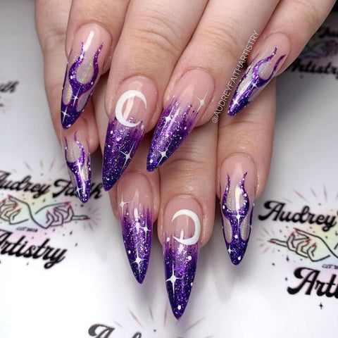 extreme halloween nail designs