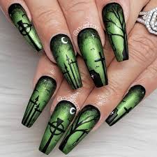 extreme halloween nail designs