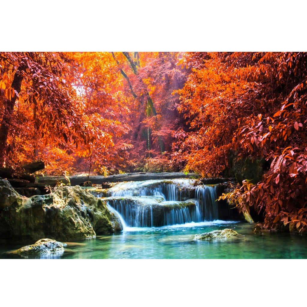 Puzzle 1000 pièces : paysage d'automne au fuji SCH4001504589462 - Conforama