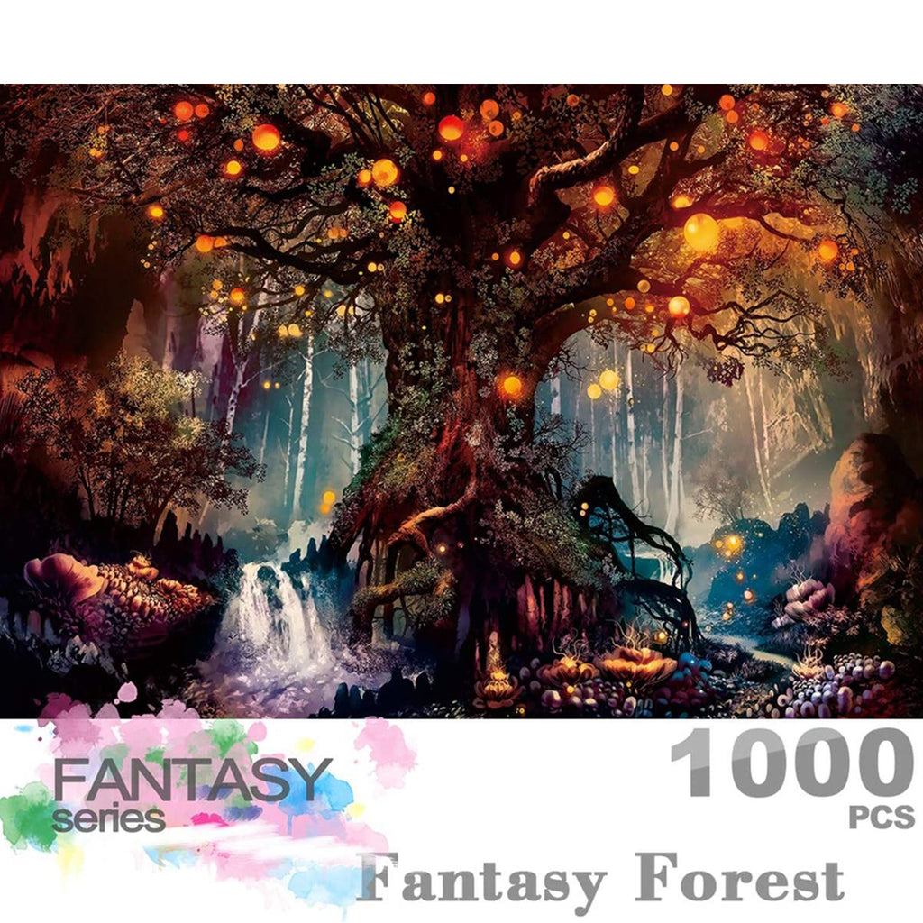 Fantasy Forest, Adult Puzzles, Jigsaw Puzzles, Products