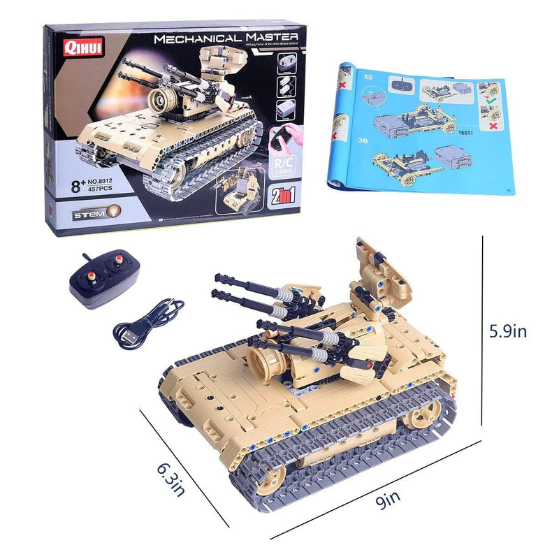 remote control tank building kit