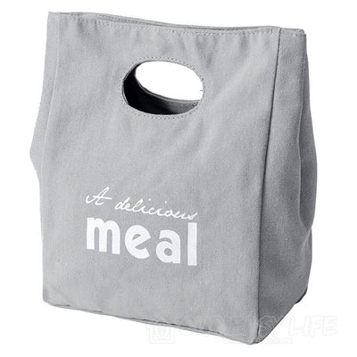 organic cotton lunch bag