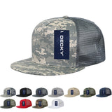 Wholesale Blank 5 Panel Trucker Snapback Hats - Decky 1040