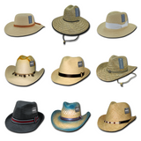 Wholesale Bulk Blank Straw Hats 