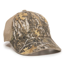Outdoor Cap CGWM-301 Washed Brushed Mesh-Back Camo Cap CGWM301 Nav Image 56