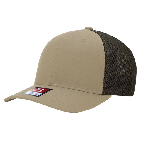 Richardson R-Flex Trucker, Fitted Cap with Mesh Back - 110