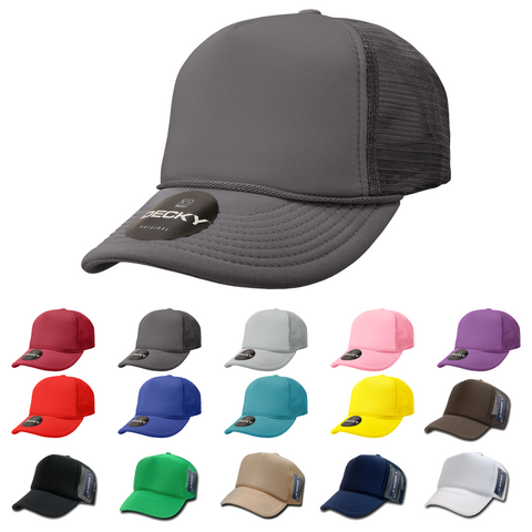 Foam Trucker Hats - Blank Hats, Wholesale Hats, Bulk Hats - Free Ship ...