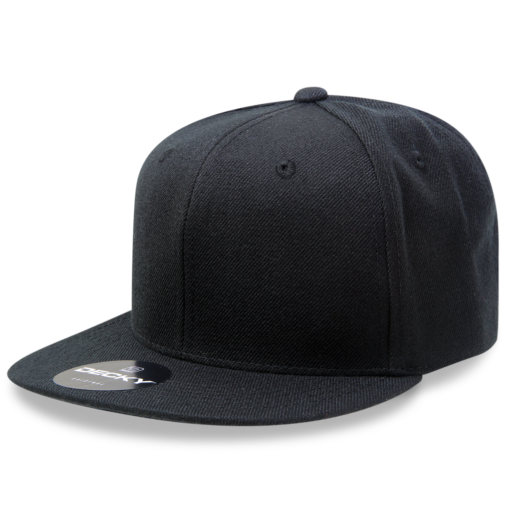 Wholesale Bulk Snapback Hats, Blank Vintage Snapback Flat Bill Caps (4 ...