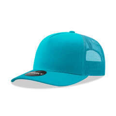 Decky 6030 - Classic, 5-Panel Retro Trucker Cap - 6030