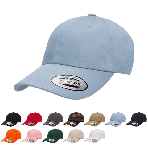 Yupoong 6245CM Premium Dad Hat, Low Profile Cotton Twill Cap - YP Classics®