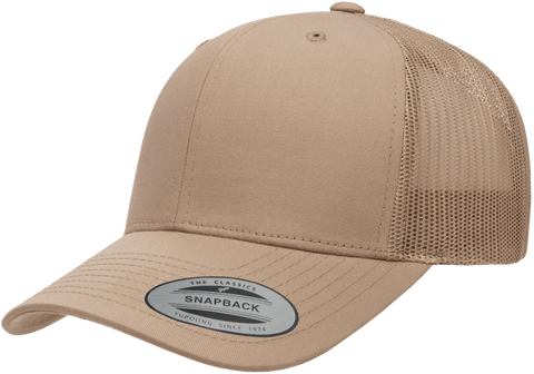 YP Classics®, Yupoong 6606 - 6-Panel Retro Trucker Cap - 6606