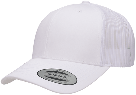 Yupoong 6606 Retro Trucker Hat, Baseball Cap with Mesh Back - YP Classics®