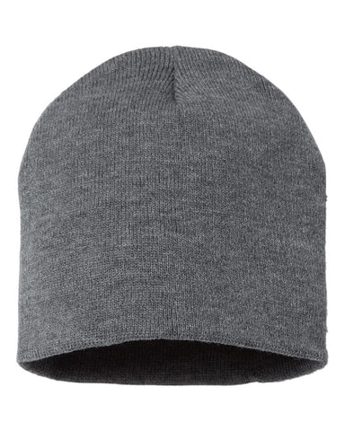 Sportsman SP08 - Beanie, Knit Cap, 8", Short Beanie, Blank Beanies, Bulk Beanies, Wholesale Beanies - SP08