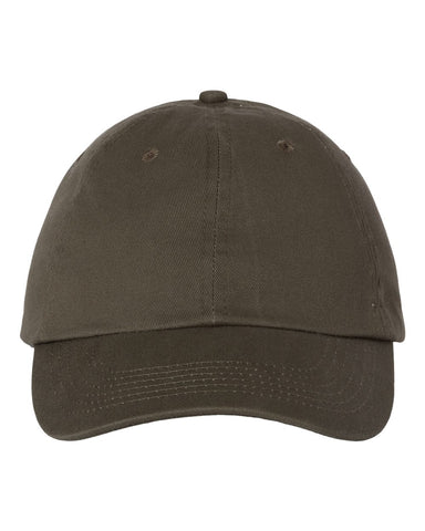 Valucap VC300 - Bio-Washed Classic Dad Hat, Relaxed Cap - VC300A, front view