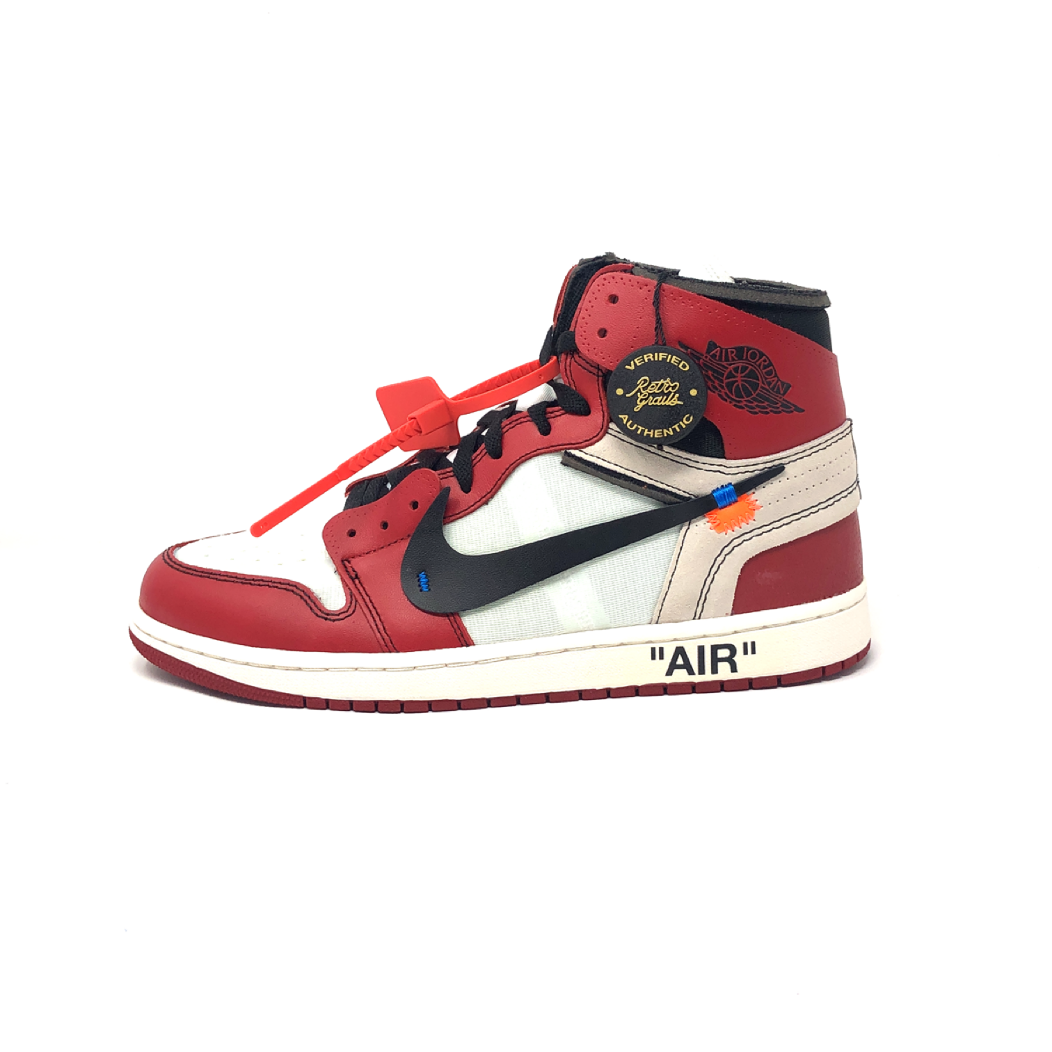 jordan retro 1 off white chicago