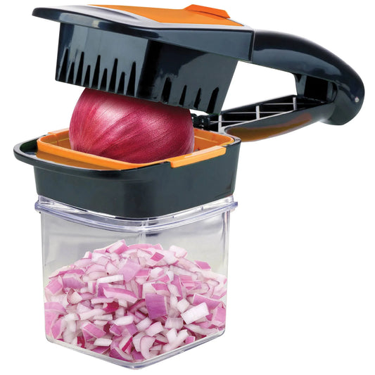 Vegetable Chopper with Easy-Pour Opening