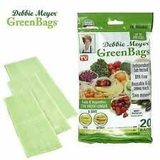  Debbie Meyer GreenBoxes 32 Piece Set – Keeps Fruits,  Vegetables, Baked Goods and Snacks Fresh Longer, Reusable, BPA Free,  Microwave and Dishwasher Safe, Made in USA: Home & Kitchen