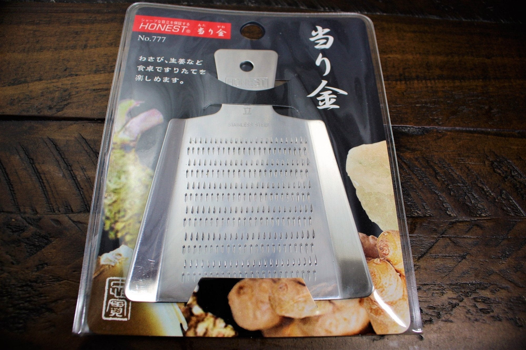 Stainless Steel Japanese Grater / Oroshigane Ika Squid Shape Kitchen Tool  Made in Japan 