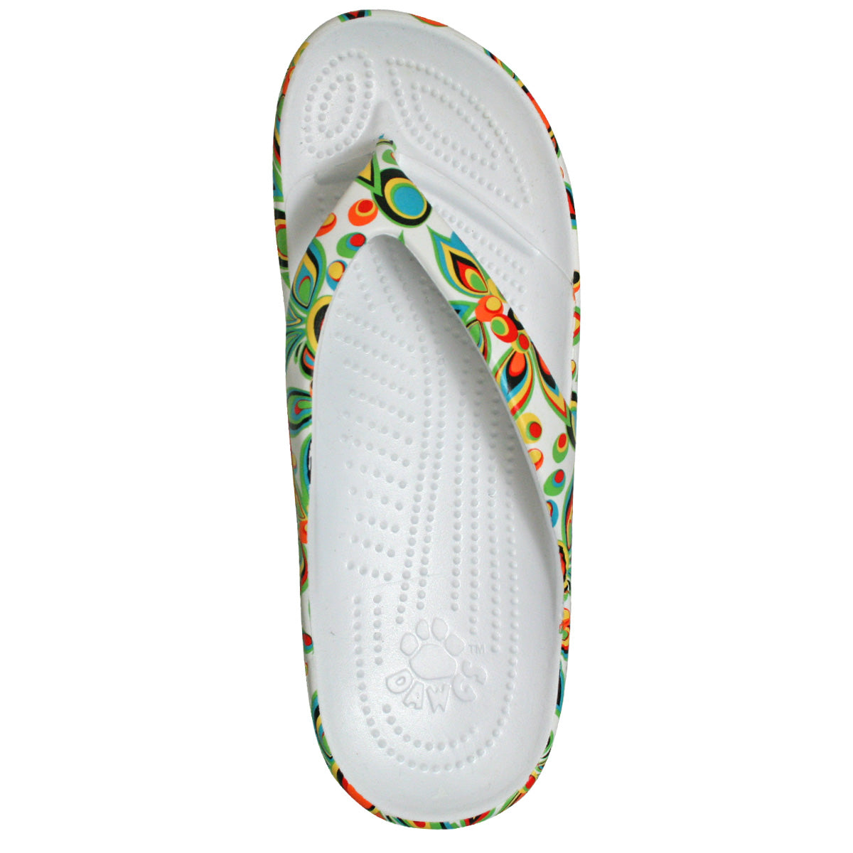 Women's Flip Flop Shagadelic White – Dawgs Footwear Australia ...