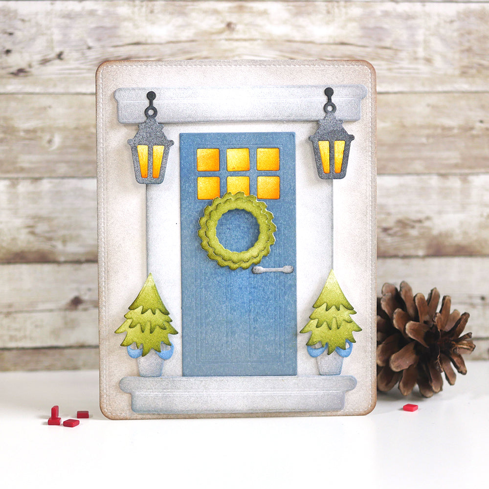 Elizabeth Craft Christmas Door  ̹ ˻