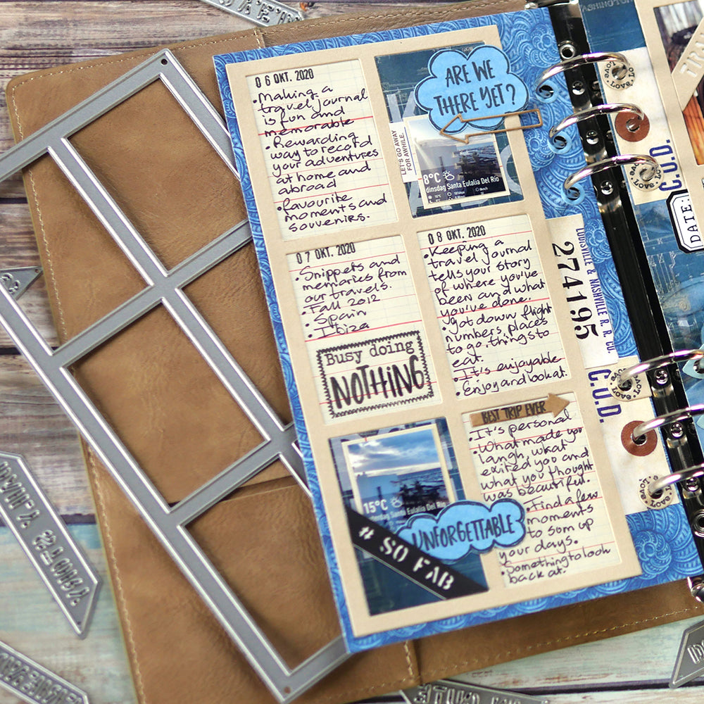 Planner Essentials 36 - Windows Overlay - ElizabethCraftDesigns.com