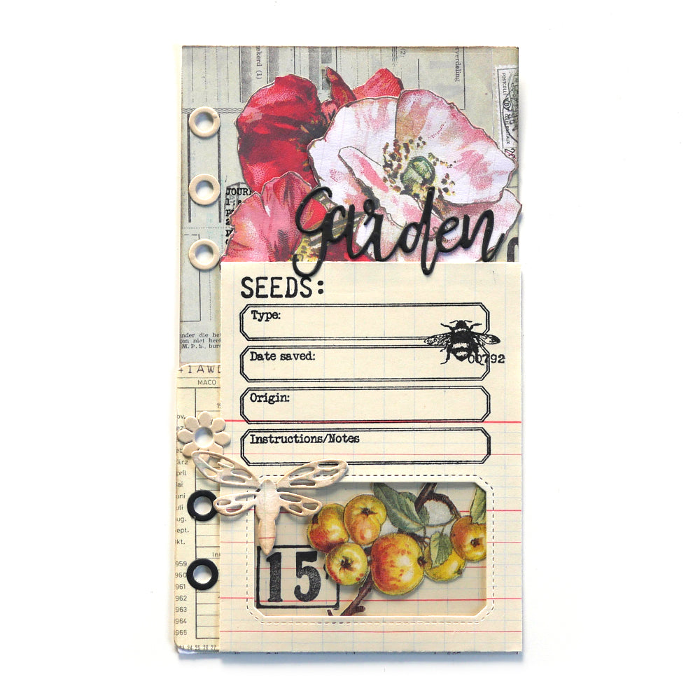 Sidekick Essentials 16 - Seed Packet Set - ElizabethCraftDesigns.com