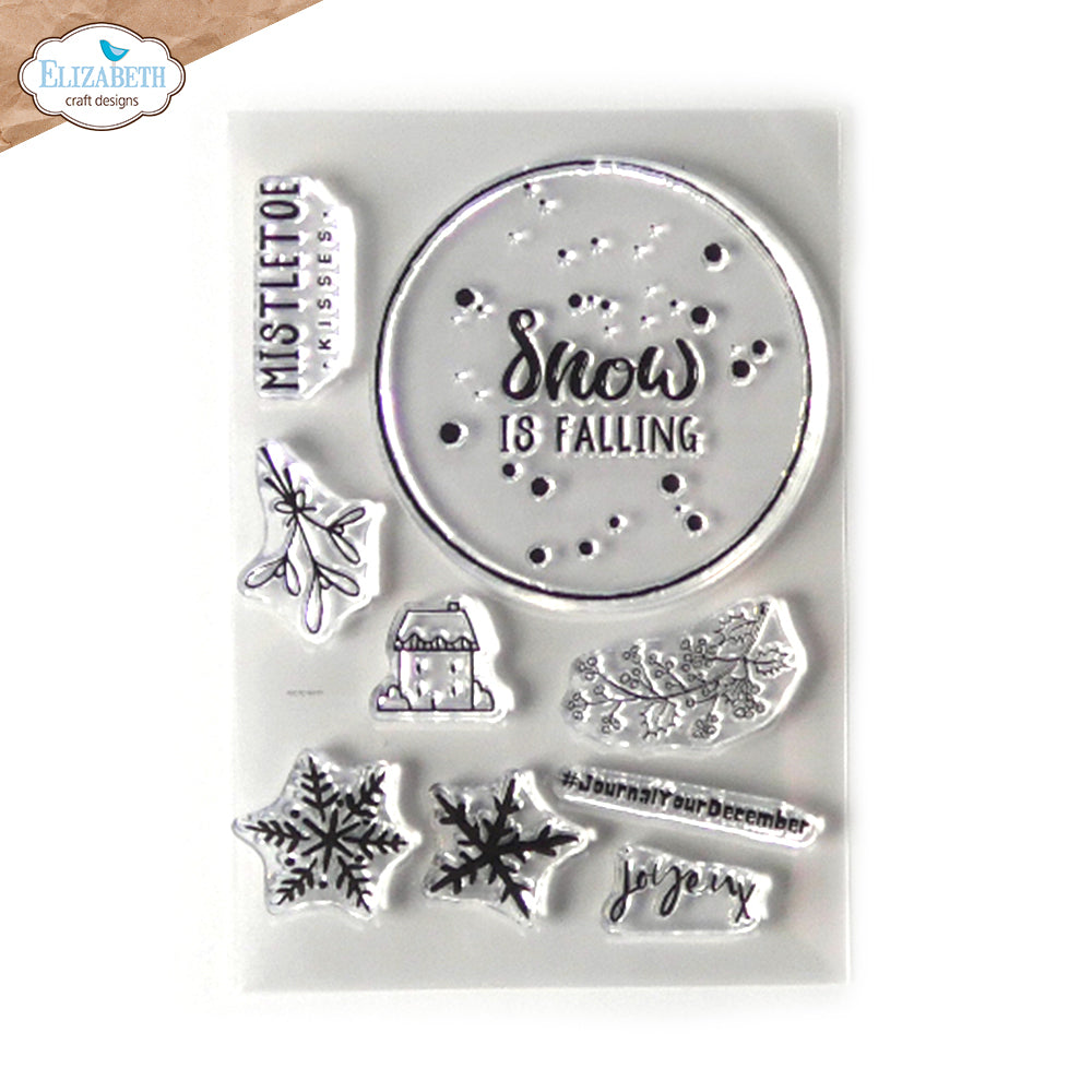 Elizabeth Craft Clear Stamps Calendar Numbers