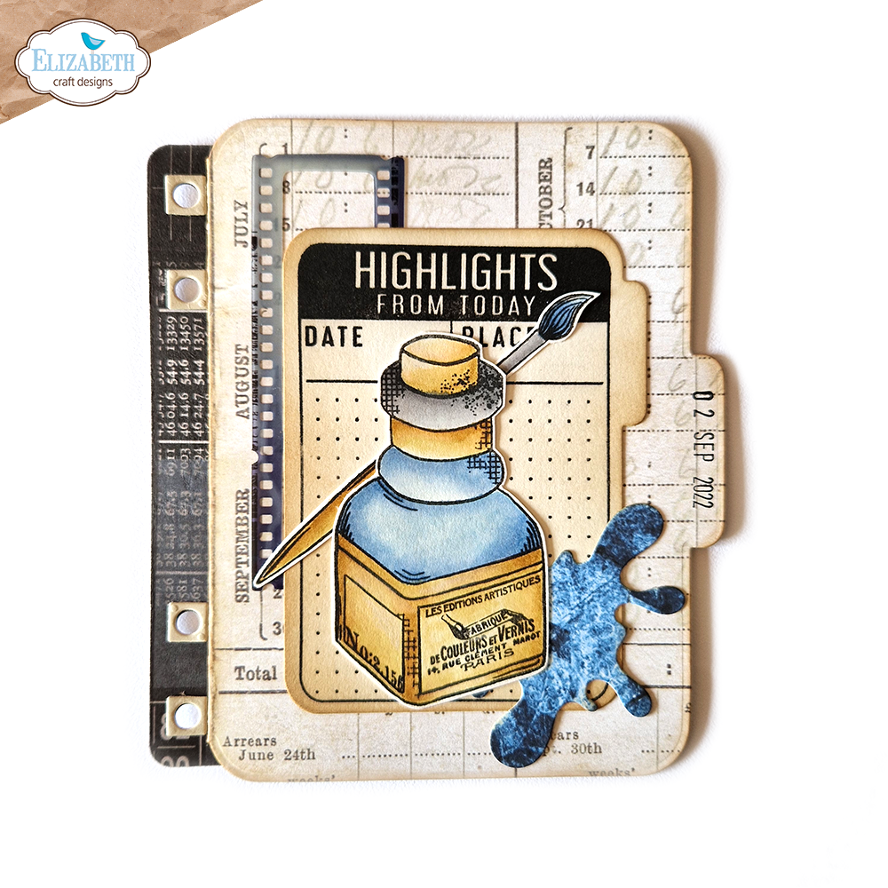 Elizabeth Craft Designs Curved Library Pocket Die Set – Kreative Kreations