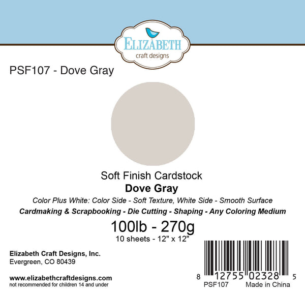 Soft Finish Cardstock, Dove Gray